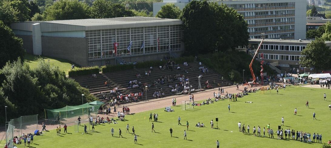 Der Königshügel am Sports Day