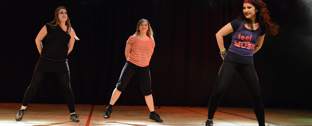 Zumba Tänzerinnen