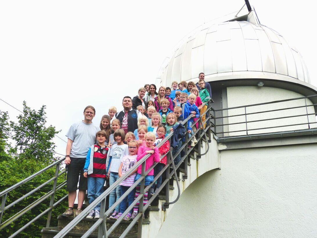 Kinder bei den Ferienspielen