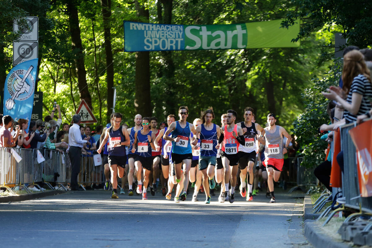Volunteer von Hinten