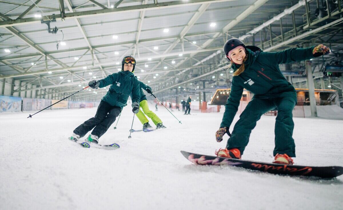 Snow sports at SnowWorld Landgraaf