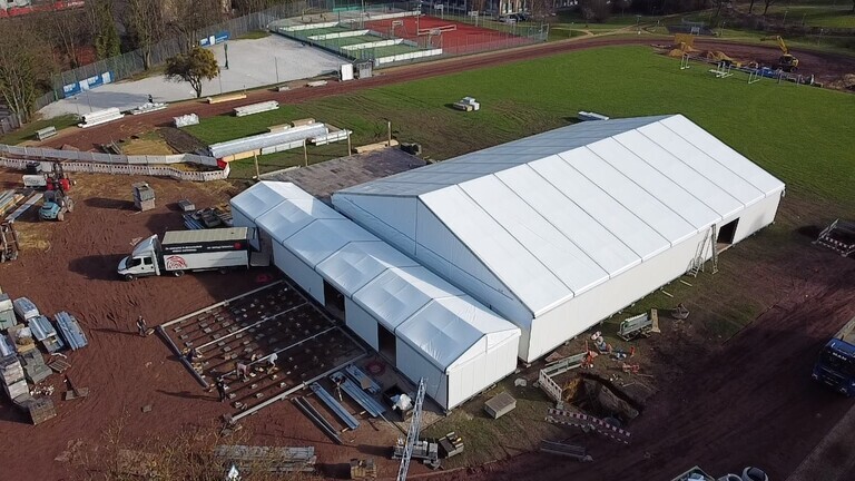 Eingangshalle Interim