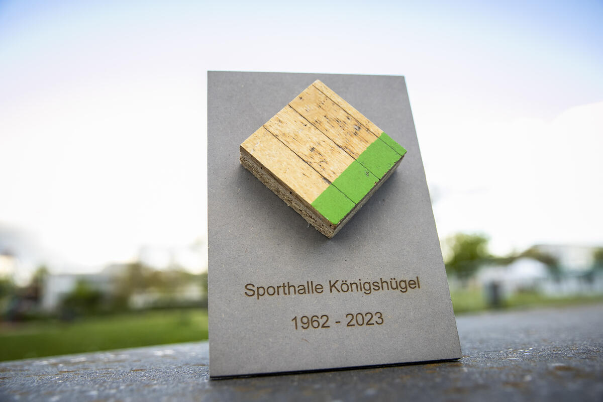 Erinnerungsstück von Sporthalle Königshügel