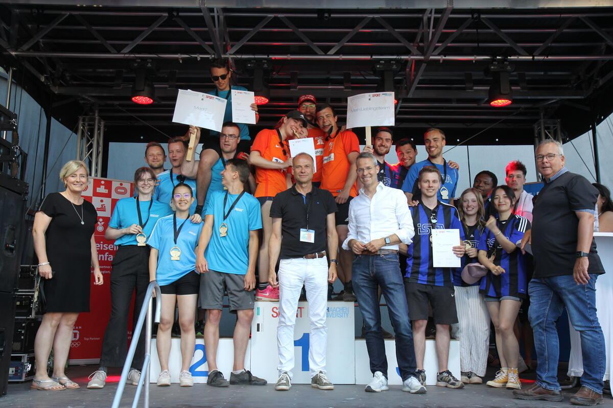 Gruppenfoto Siegerehrung