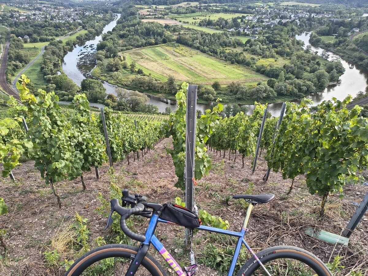 Rennrad auf dem Berg