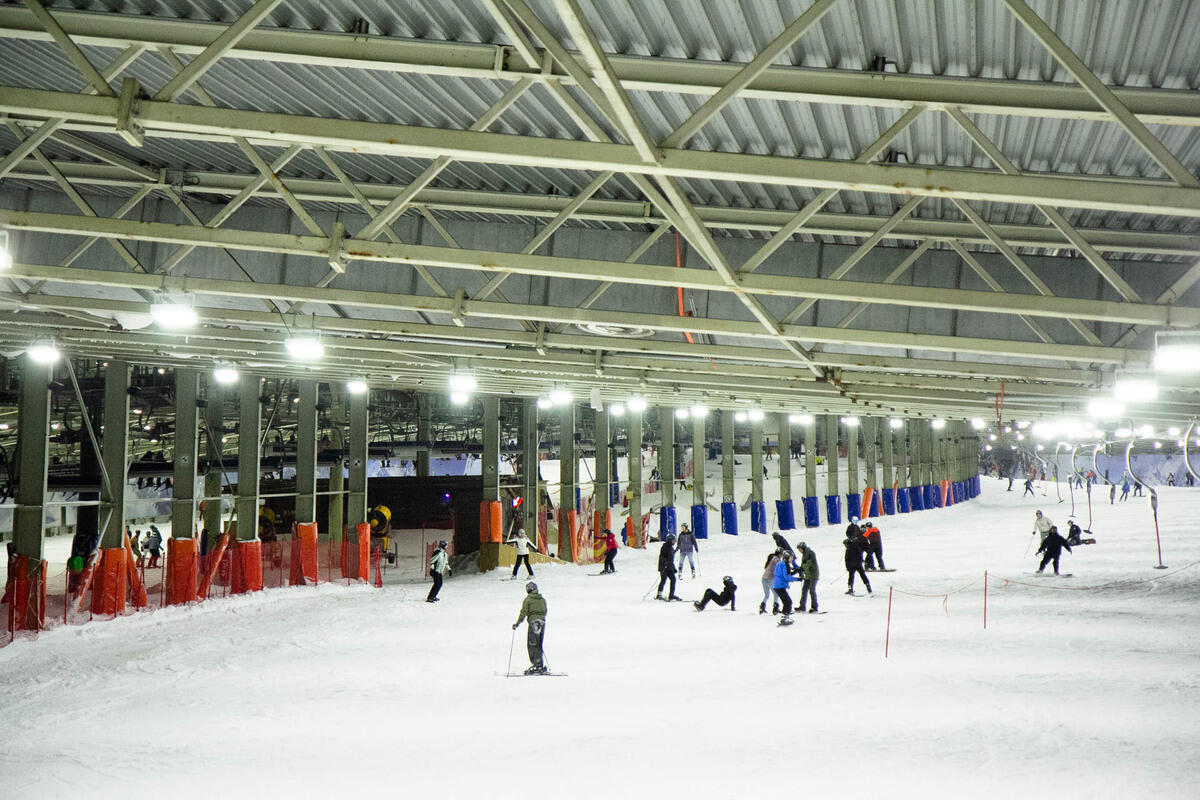 Snowsport in der SnowWorld Landgraaf